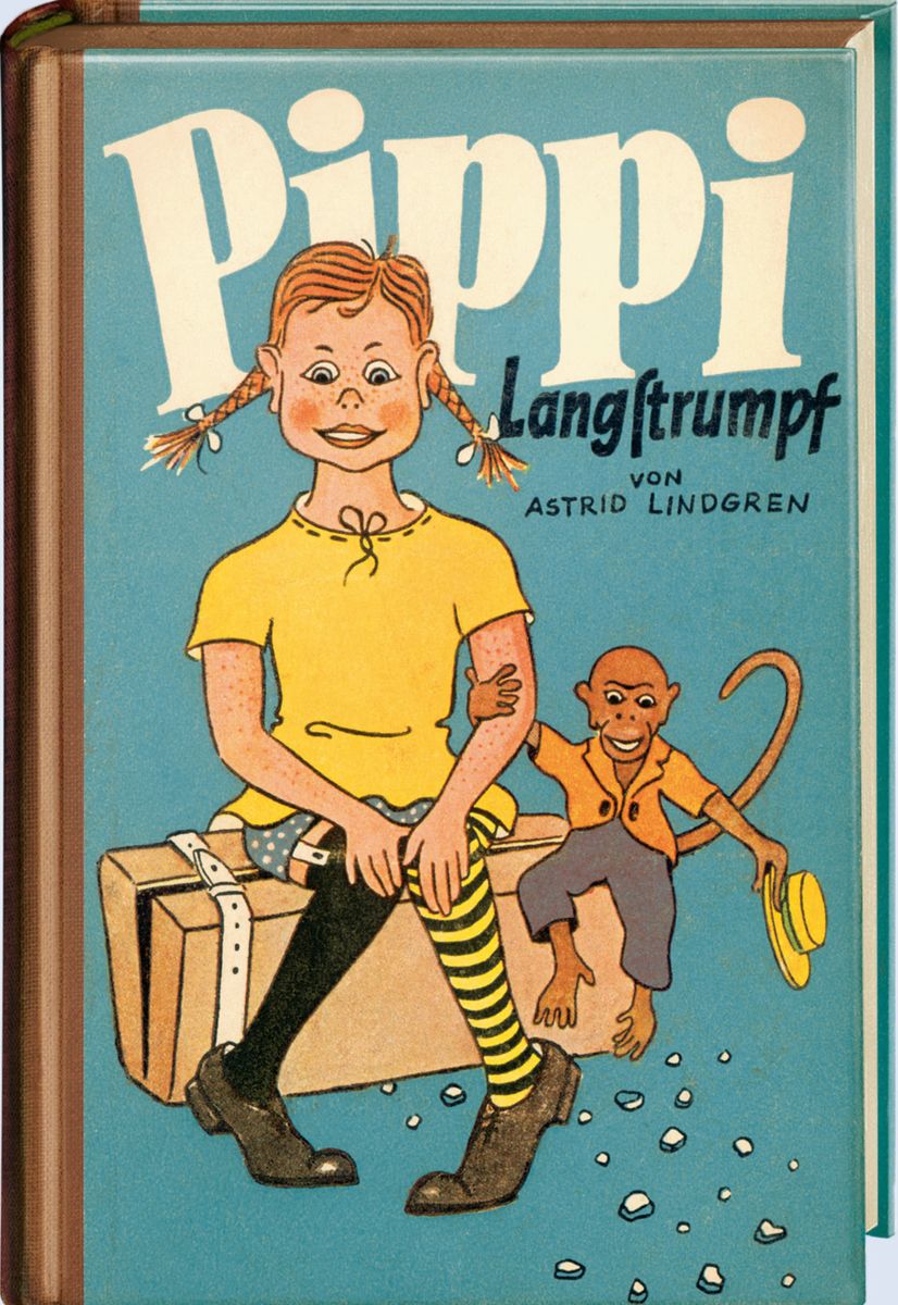 Cover der deutschen Erstausgabe von Pippi Langstrumpf © Verlagsgruppe Oetinger