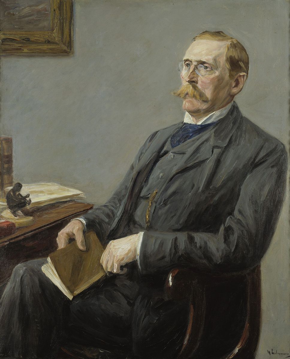 Max Liebermann: Wilhelm Bode (1904). Copyright: bpk / Nationalgalerie, SMB / Jörg P. Anders