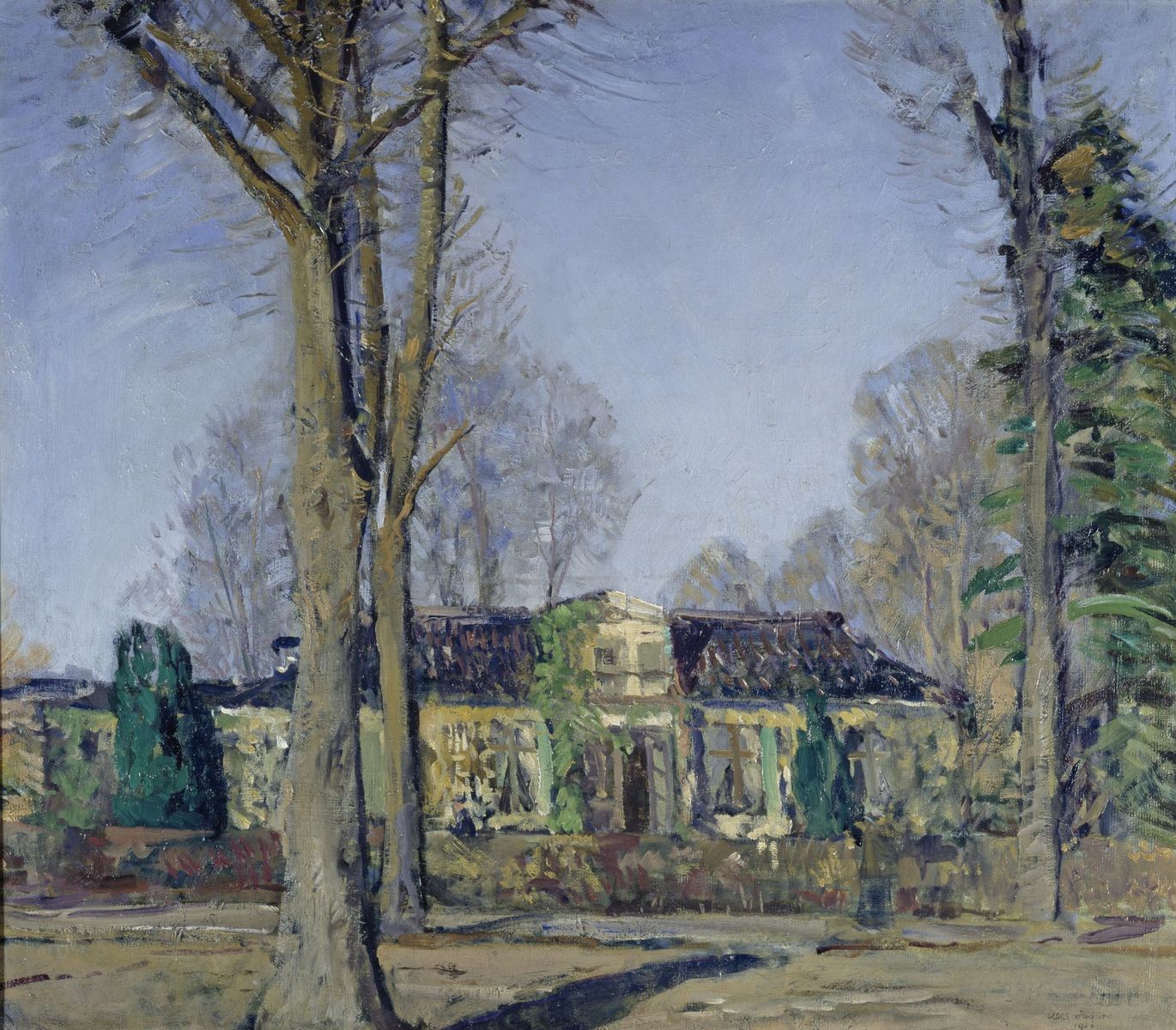  Ulrich Hübner: Landhaus in Travemünde, 1906 ©  bpk / Nationalgalerie, SMB / Andres Kilger