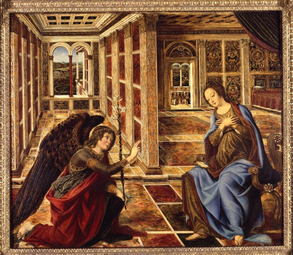 Piero del Pollaiuolo: Die Verkündigung an Maria, um 1470 © Staatliche Museen zu Berlin, Gemäldegalerie