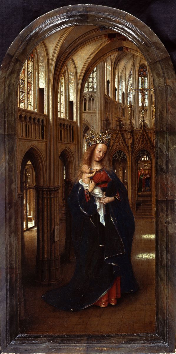 Jan van Eyck: Die Madonna in der Kirche, um 1425 © Staatliche Museen zu Berlin