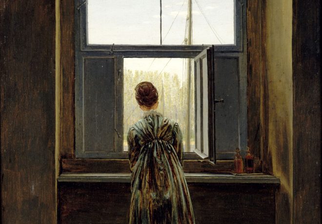 Caspar David Friedrich: Frau am Fenster, 1822 © Staatliche Museen zu Berlin, Alte Nationalgalerie / Jörg P. Anders