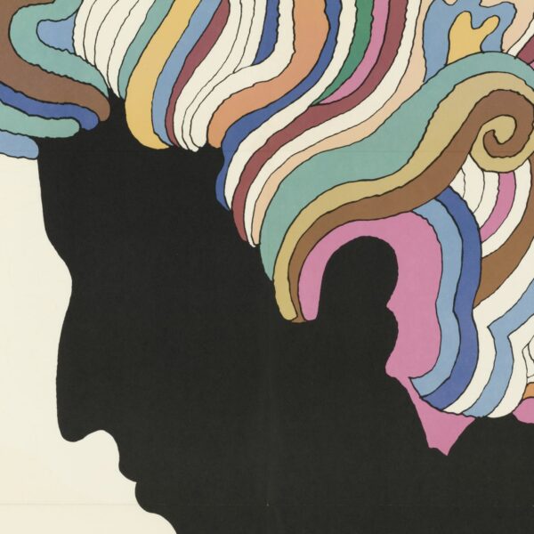 Milton Glaser, Dylan, 1966. Offsetdruck © Milton Glaser Inc.