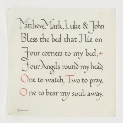 Edward Johnston Matthew, Mark, Luke and John 1908