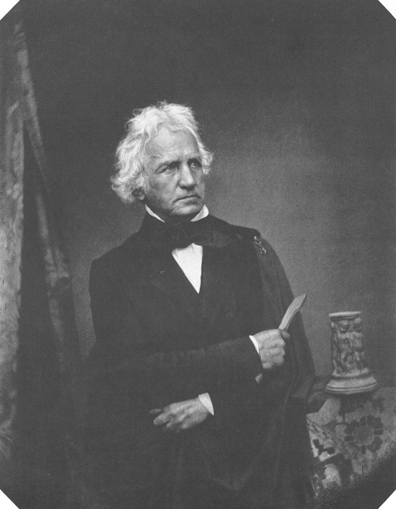 Christian Daniel Rauch, Fotografie von Franz Hanfstaengl, 1855