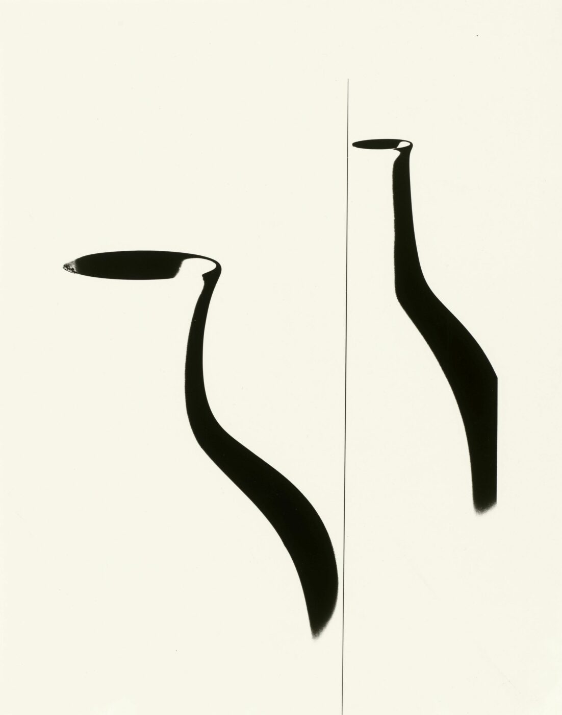 Hansi Müller-Schorp, ohne Titel (Vasen), Silbergelatinepapier, 1960er Jahre © Staatliche Museen zu Berlin, Kunstbibliothek / Hansi Müller-Schorp