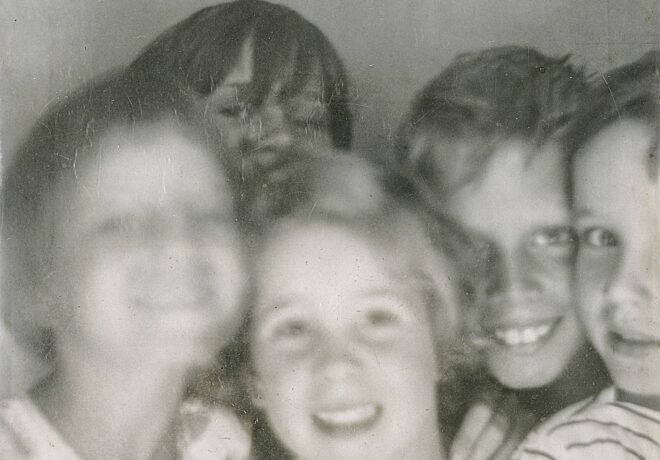 • Jill, Nancy, Candy, Billy No. Lavalette N. J., Automatenbild (Photomatic), USA, 1940er-Jahre, © Archiv Günter Karl Bose