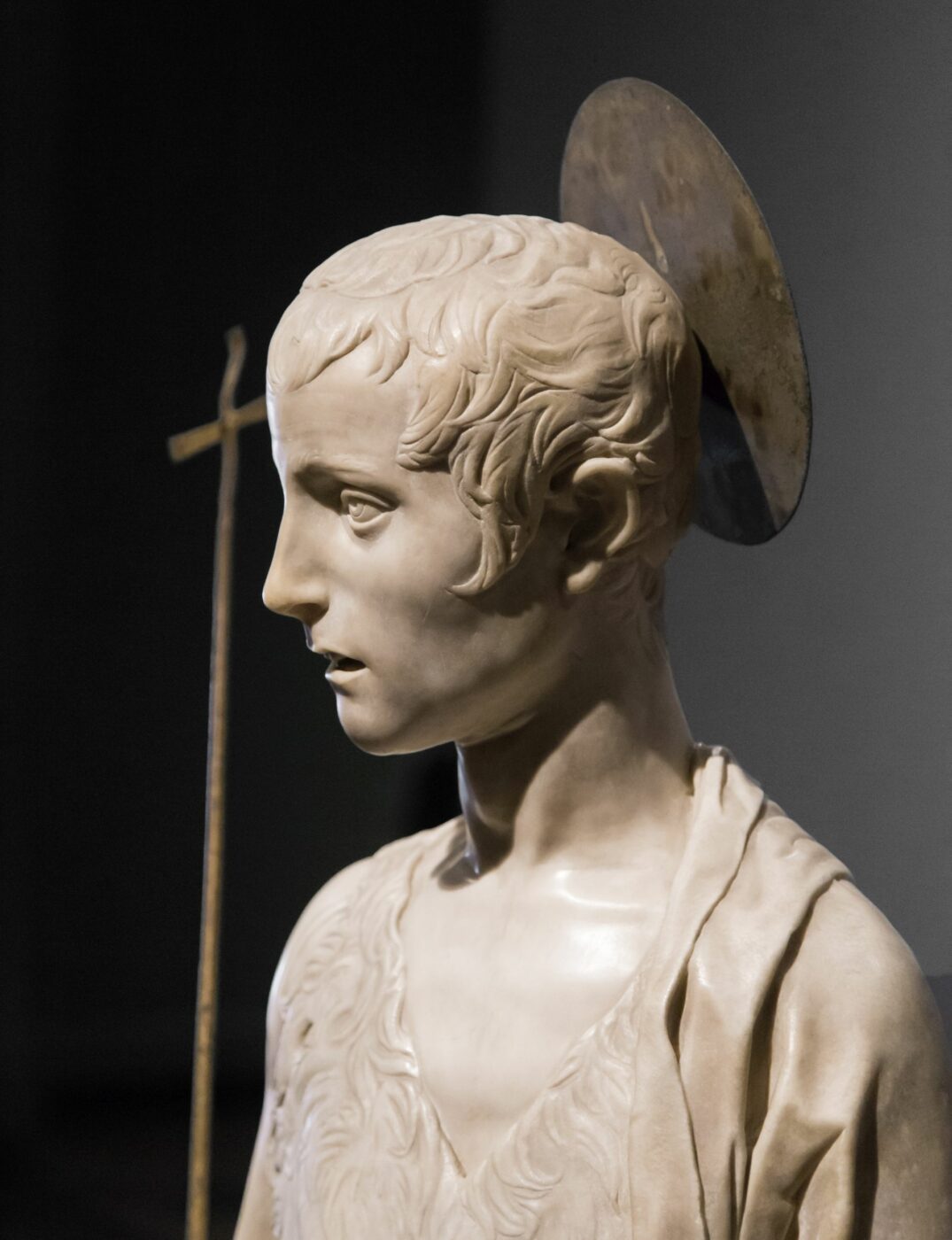 Donatello, Johannes der Täufer (Martelli Baptist) (Leihgabe Museo Nazionale del Bargello), © Blindbild Berlin / Fabian Fröhlich