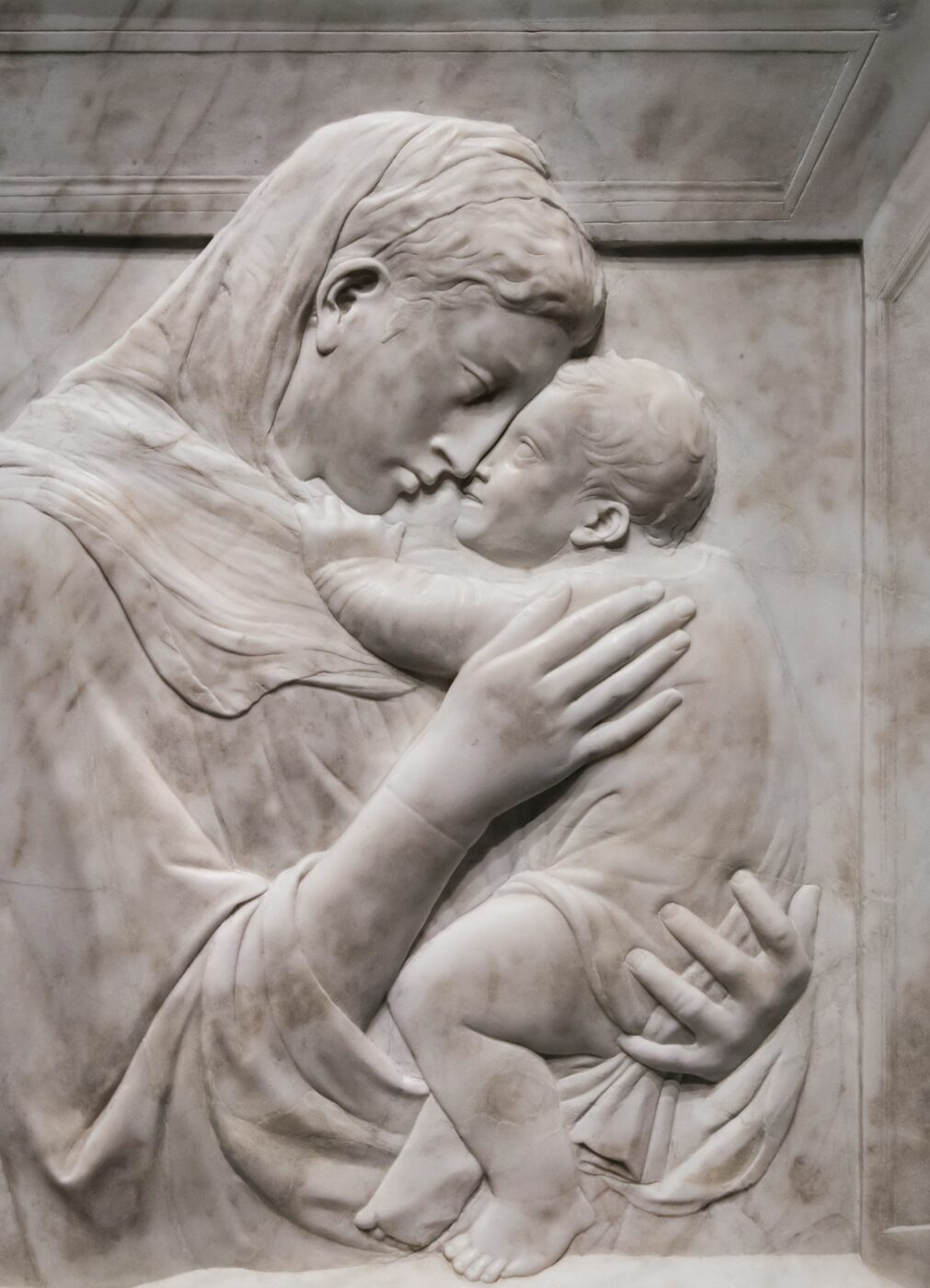 Donatello, Jungfrau und Kind (Pazzi Madonna) (Skulpturensammlung, Staatliche Museen zu Berlin), © Blindbild Berlin / Fabian Fröhlich
