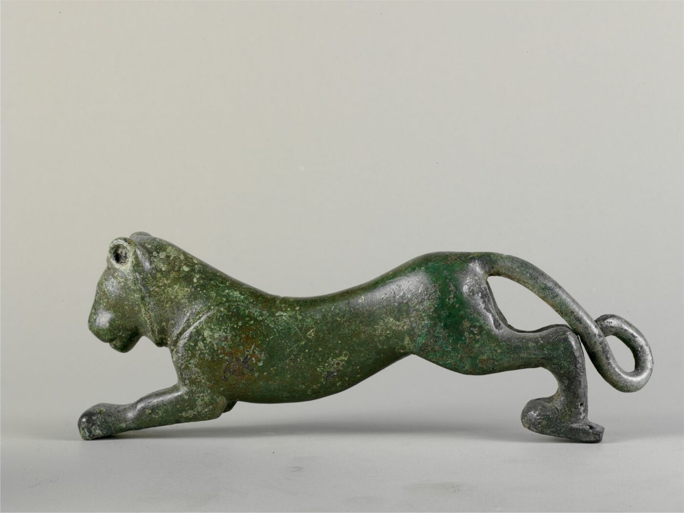 Bronze-Gefäßgriff in Form eines Löwen © Staatliche Museen zu Berlin, Antikensammlung / Johannes Laurentius