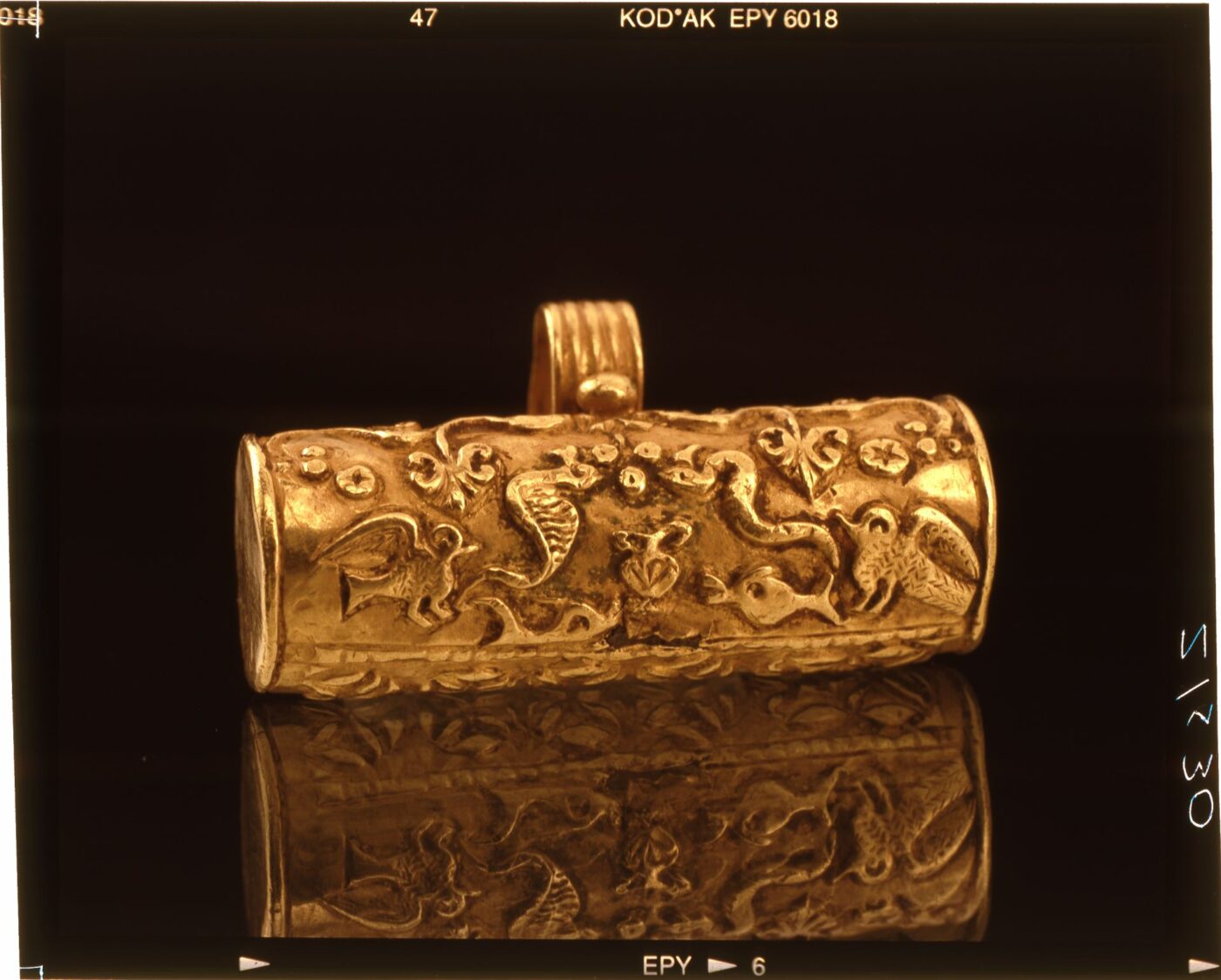 Goldene Amulett-Kapsel, Ägypten, 2./3. Jhdt. © Staatliche Museen zu Berlin, Skulpturensammlung und Museum für Byzantinische Kunst / Antje Voigt