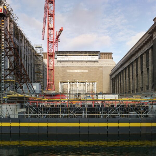Das Pergamonmuseum während der Sanierung © Alexander Schippel